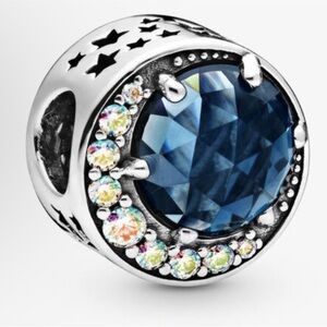 Authentic PANDORA MOON NIGHT SKY CHARM